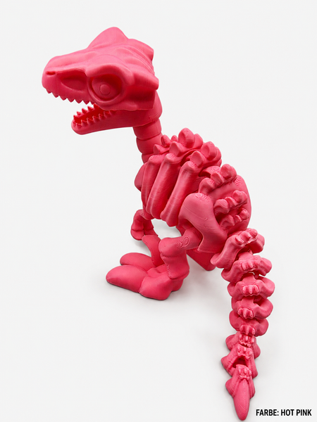 3D-Druck – Flexi Skeleton Velociraptor | Bewegliche Dinosaurierfigur, 15 oder 25 cm
