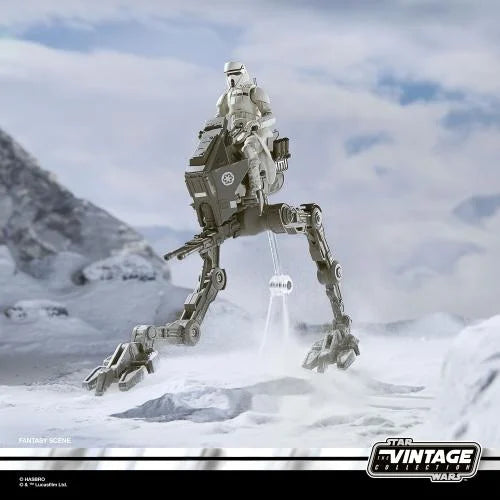 STAR WARS THE VINTAGE COLLECTION - THE MANDALORIAN AND GROGU - IMPERIAL REMNANT AT-RT
