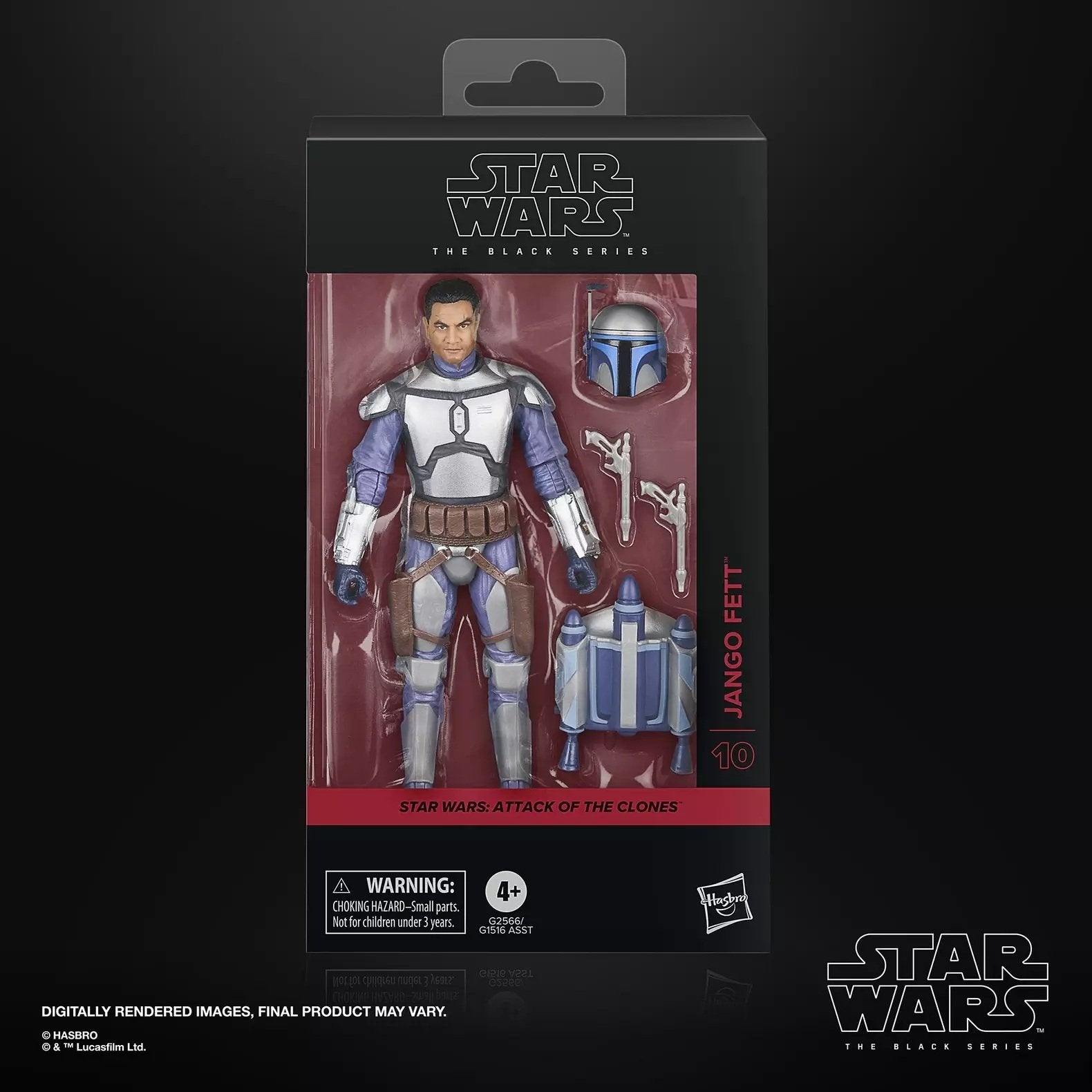 STAR WARS BLACK SERIES - ATTACK OF THE CLONES - #10 JANGO FETT PRE-ORDER: 01.2026