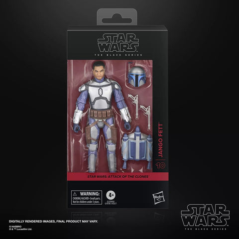 STAR WARS BLACK SERIES - ATTACK OF THE CLONES - #10 JANGO FETT PRE-ORDER: 01.2026