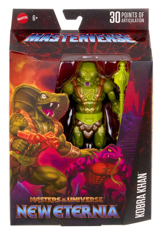 MASTERS OF THE UNIVERSE - MASTERVERSE - NEW ETERNIA - KOBRA KHAN (EU-KARTE) PRE-ORDER: 12.2025