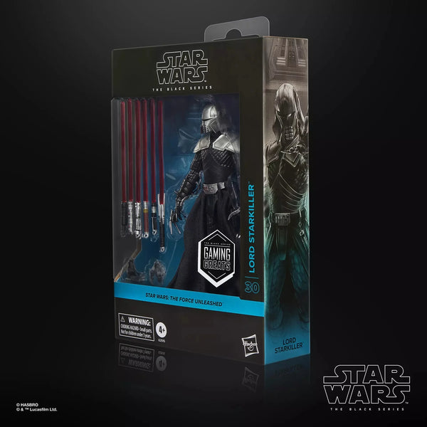 STAR WARS BLACK SERIES - GAMING GREATS - THE FORCE UNLEASHED - #30 LORD STARKILLER PRE-ORDER: 06.2026