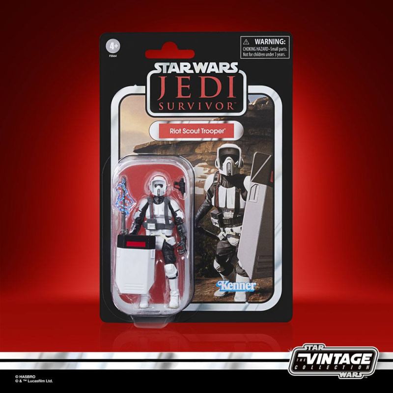 STAR WARS THE VINTAGE COLLECTION - JEDI SURVIVOR - RIOT SCOUT TROOPER VC255