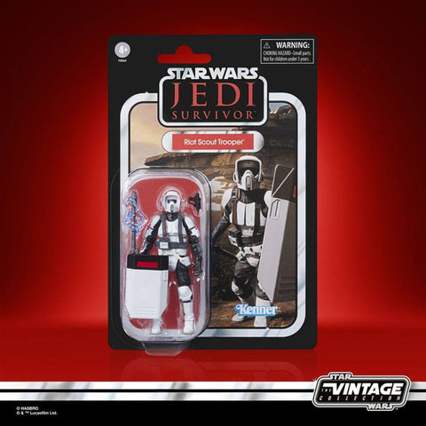 STAR WARS THE VINTAGE COLLECTION - JEDI SURVIVOR - RIOT SCOUT TROOPER VC255