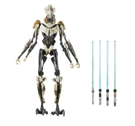 STAR WARS BLACK SERIES - GAMING GREATS - #25 GENERAL GRIEVOUS (BATTLE DAMAGED)