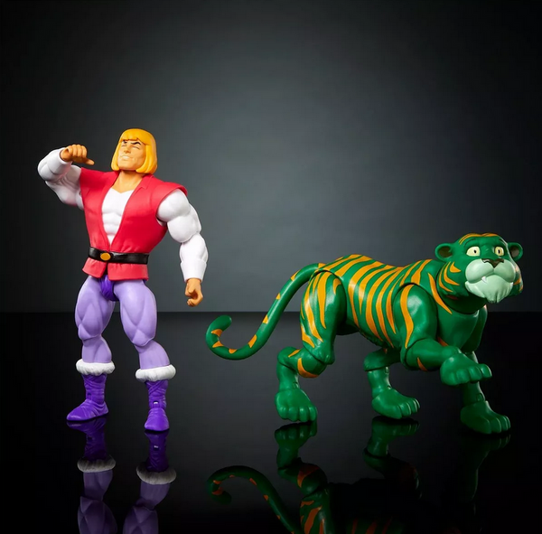 MASTERS OF THE UNIVERSE - ORIGINS - CARTOON COLLECTION - PRINCE ADAM & CRINGER (EU-KARTE)