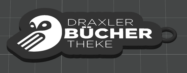 3D DRUCK - SCHLÜSSELANHÄNGER - DRAXLER BÜCHER THEKE