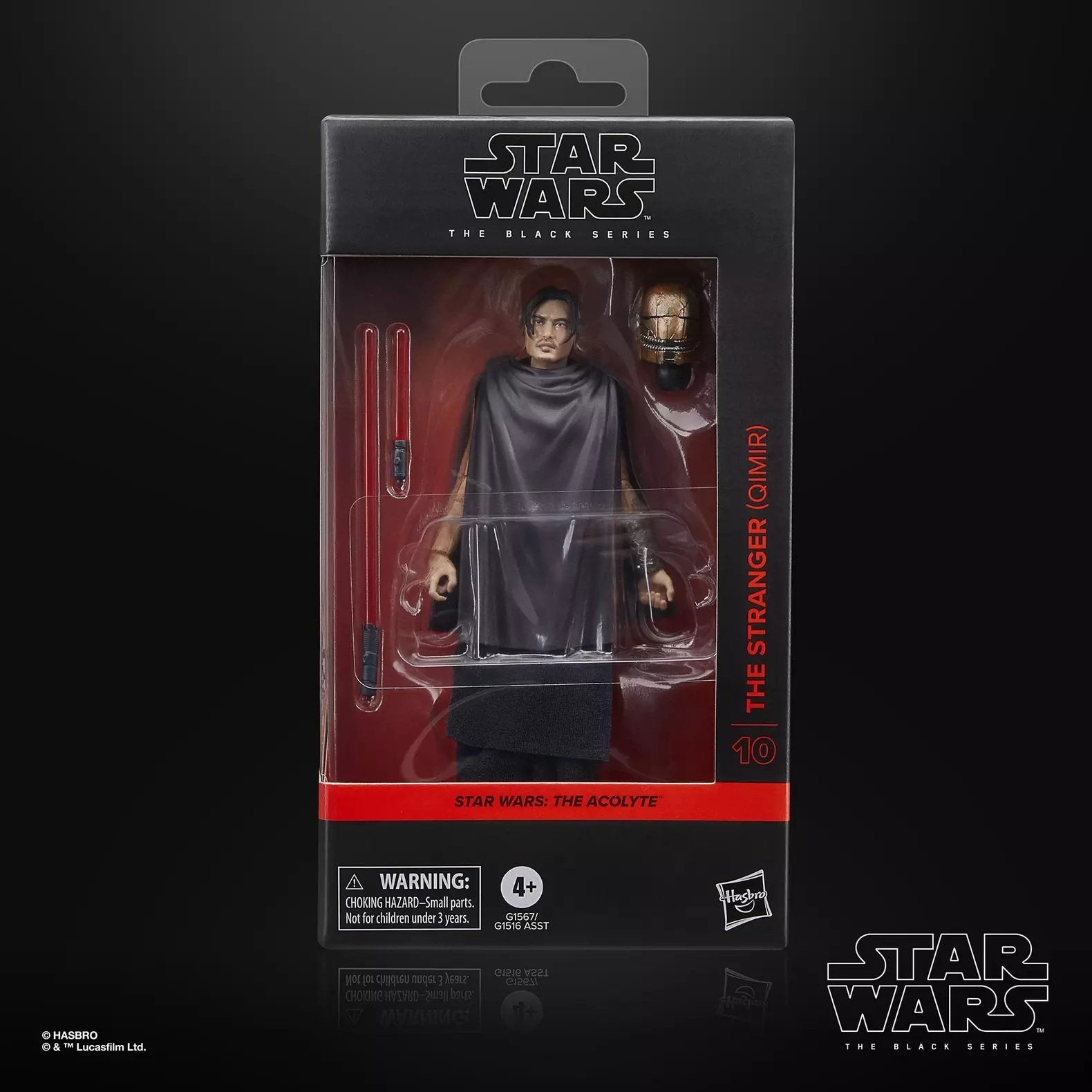STAR WARS BLACK SERIES - THE ACOLYTE - #10 THE STRANGER (QIMIR) PRE-ORDER: 10.2025