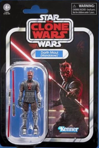 STAR WARS THE VINTAGE COLLECTION - THE CLONE WARS - DARTH MAUL (MANDALORE) VC201