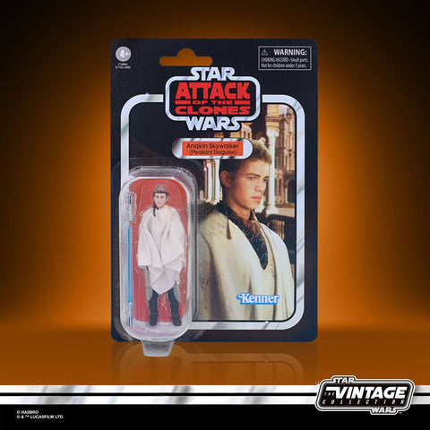 STAR WARS THE VINTAGE COLLECTION - ATTACK OF THE CLONES - ANAKIN SKYWALKER (PEASANT DISGUISE) VC32