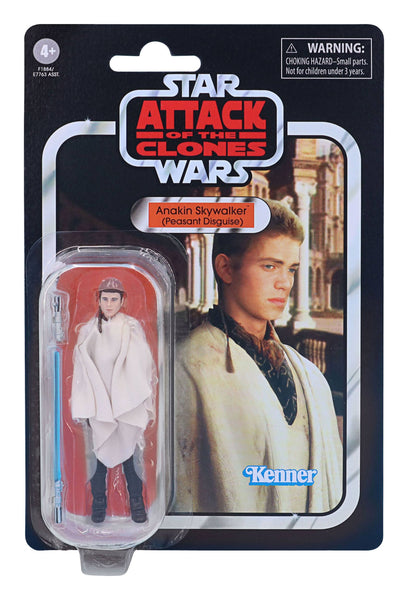 STAR WARS THE VINTAGE COLLECTION - ATTACK OF THE CLONES - ANAKIN SKYWALKER (PEASANT DISGUISE) VC32