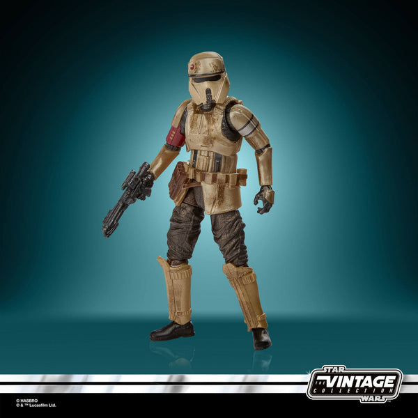 STAR WARS THE VINTAGE COLLECTION - THE MANDALORIAN - SHORETROOPER (CARBONIZED)