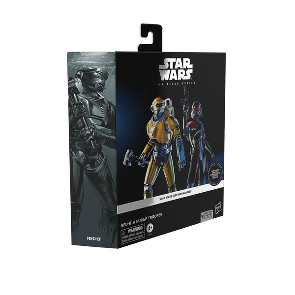 STAR WARS BLACK SERIES - OBI-WAN KENOBI - NED-B & PURGE TROOPER EXCLUSIVE