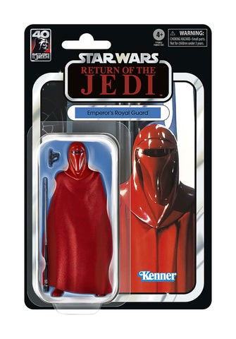 STAR WARS BLACK SERIES - 40TH ANNIVERSARY - RETURN OF THE JEDI - EMPEROR'S ROYAL GUARD