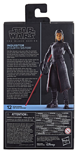 STAR WARS BLACK SERIES - OBI-WAN KENOBI - #12 INQUISITOR (FOURTH SISTER)