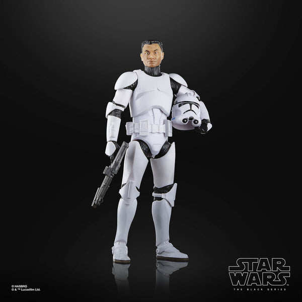 STAR WARS BLACK SERIES - THE CLONE WARS - 4x #14 PHASE II CLONE TROOPER - (ARMY BUILDER SET)