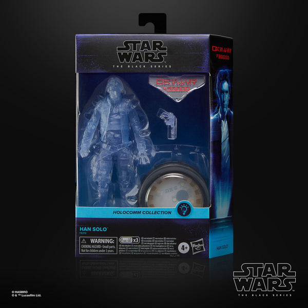 STAR WARS BLACK SERIES - HOLOCOMM EDITION - HAN SOLO