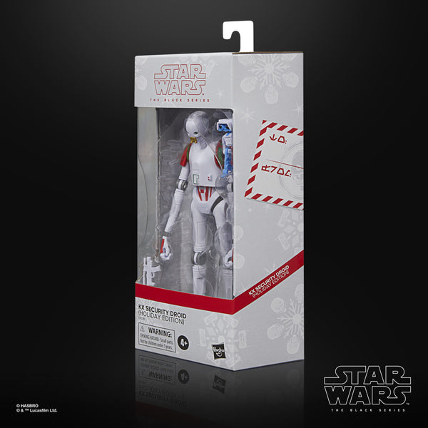 STAR WARS BLACK SERIES - HOLIDAY EDITION - KX SECURITY DROID