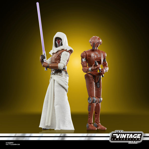 STAR WARS THE VINTAGE COLLECTION - GALAXY OF HEROES - JEDI KNIGHT REVAN & HK-47 2ER PACK