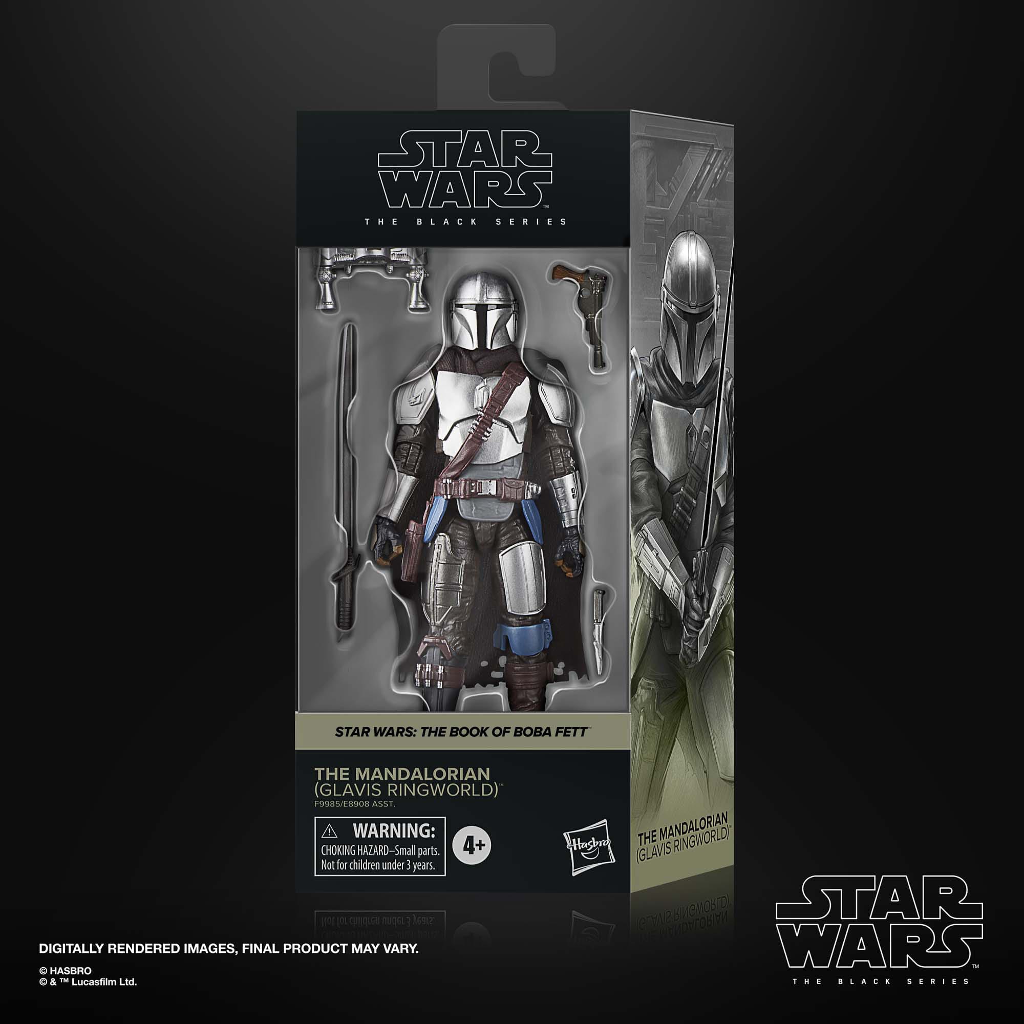 STAR WARS BLACK SERIES - THE BOOK OF BOBA FETT - #08 THE MANDALORIAN (GLAVIS RINGWORLD)