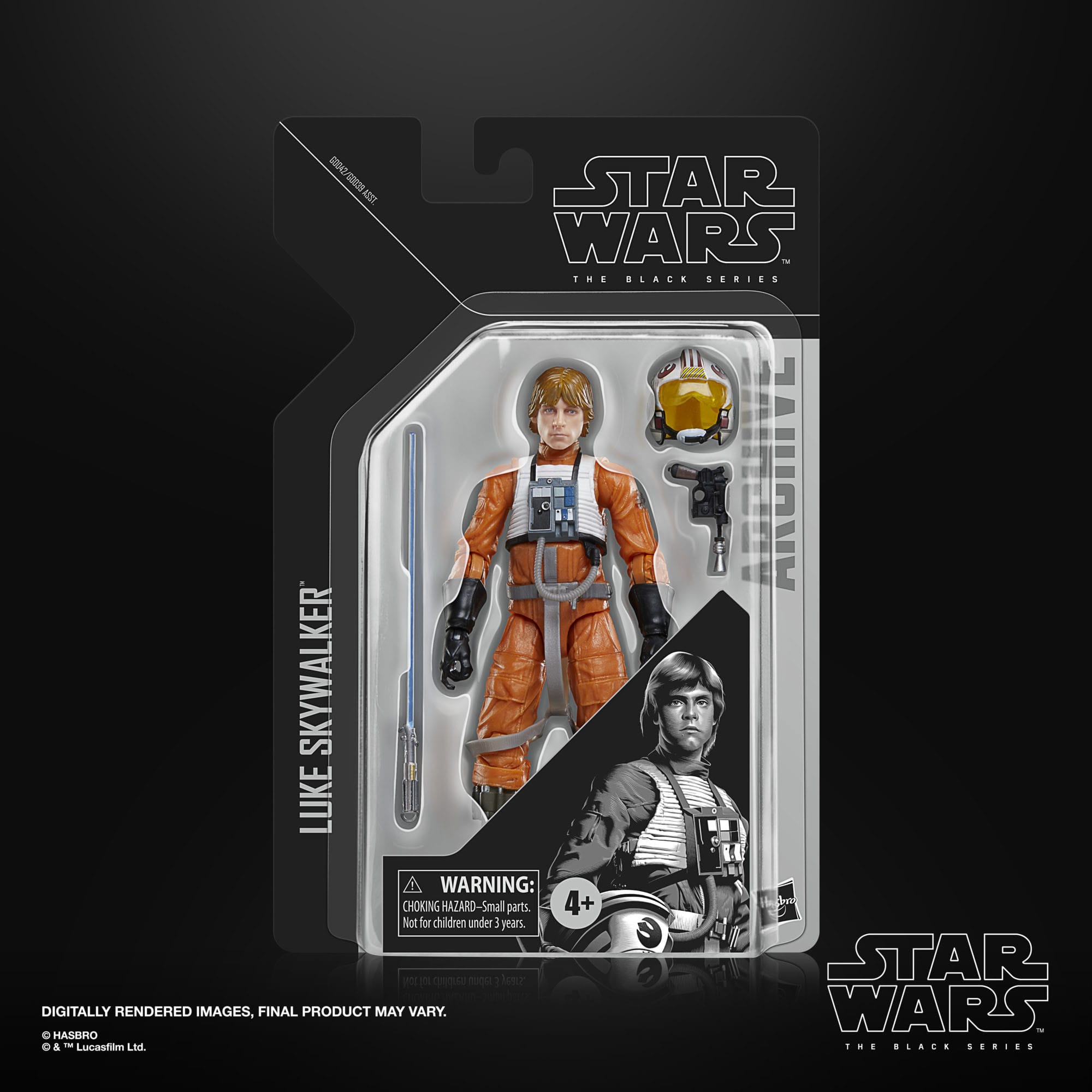 STAR WARS BLACK SERIES - ARCHIVE - LUKE SKYWALKER