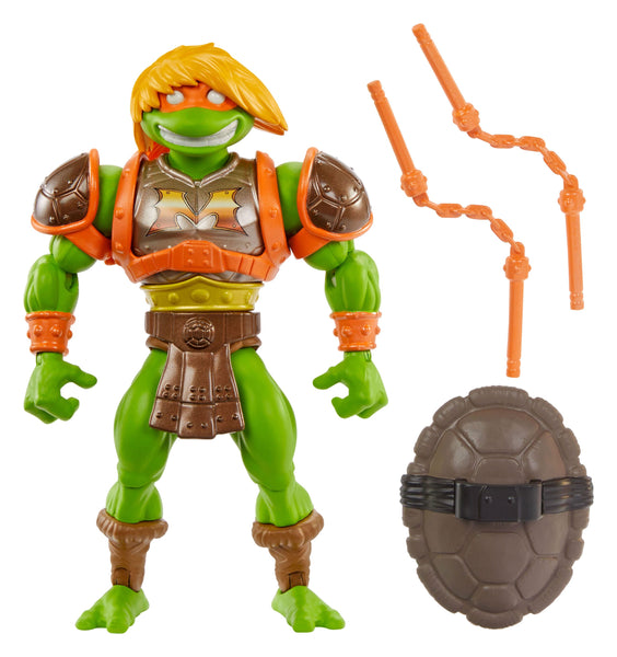 MOTU X TMNT - TURTLES OF GRAYSKULL - MICHELANGELO (EU-KARTE)