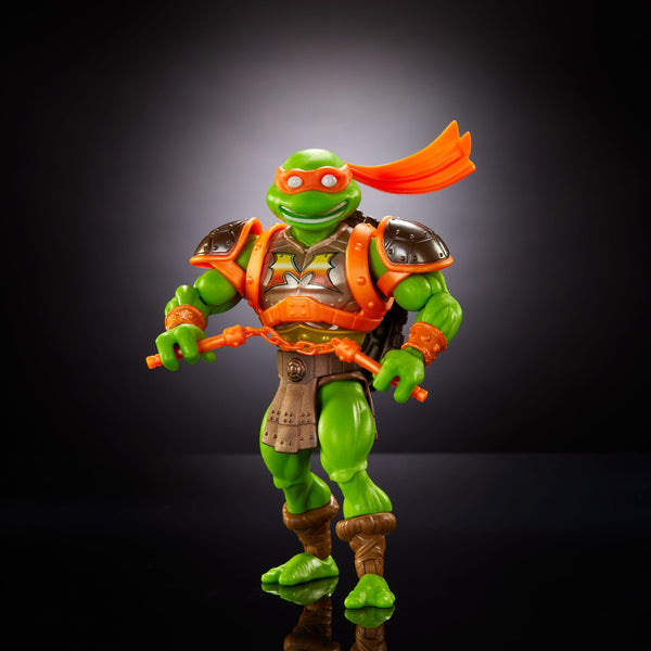 MOTU X TMNT - TURTLES OF GRAYSKULL - MICHELANGELO (EU-KARTE)