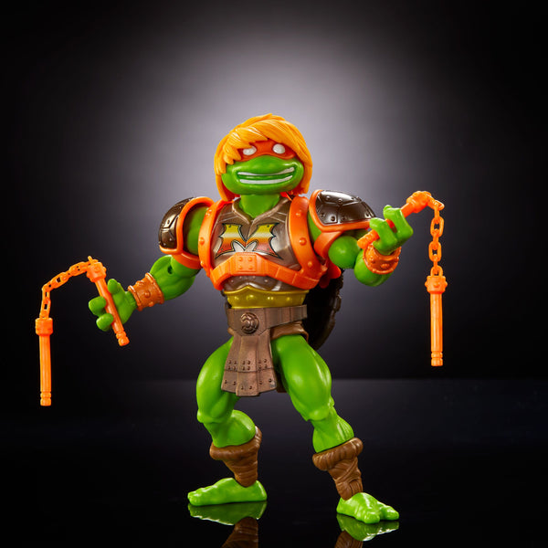 MOTU X TMNT - TURTLES OF GRAYSKULL - MICHELANGELO (EU-KARTE)