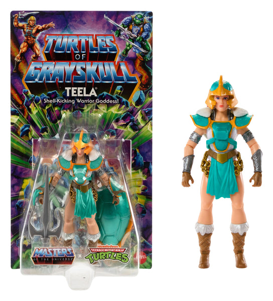 MOTU X TMNT - TURTLES OF GRAYSKULL - TEELA (EU-KARTE)