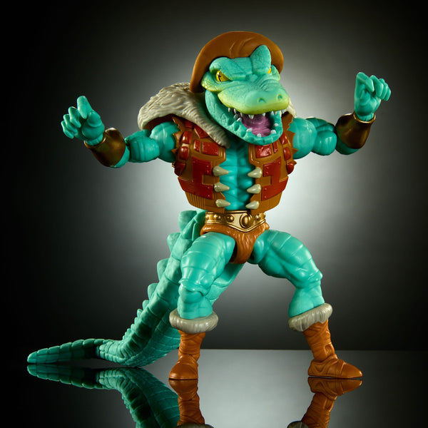 MOTU X TMNT - TURTLES OF GRAYSKULL - LEATHERHEAD DELUXE (EU-KARTE)