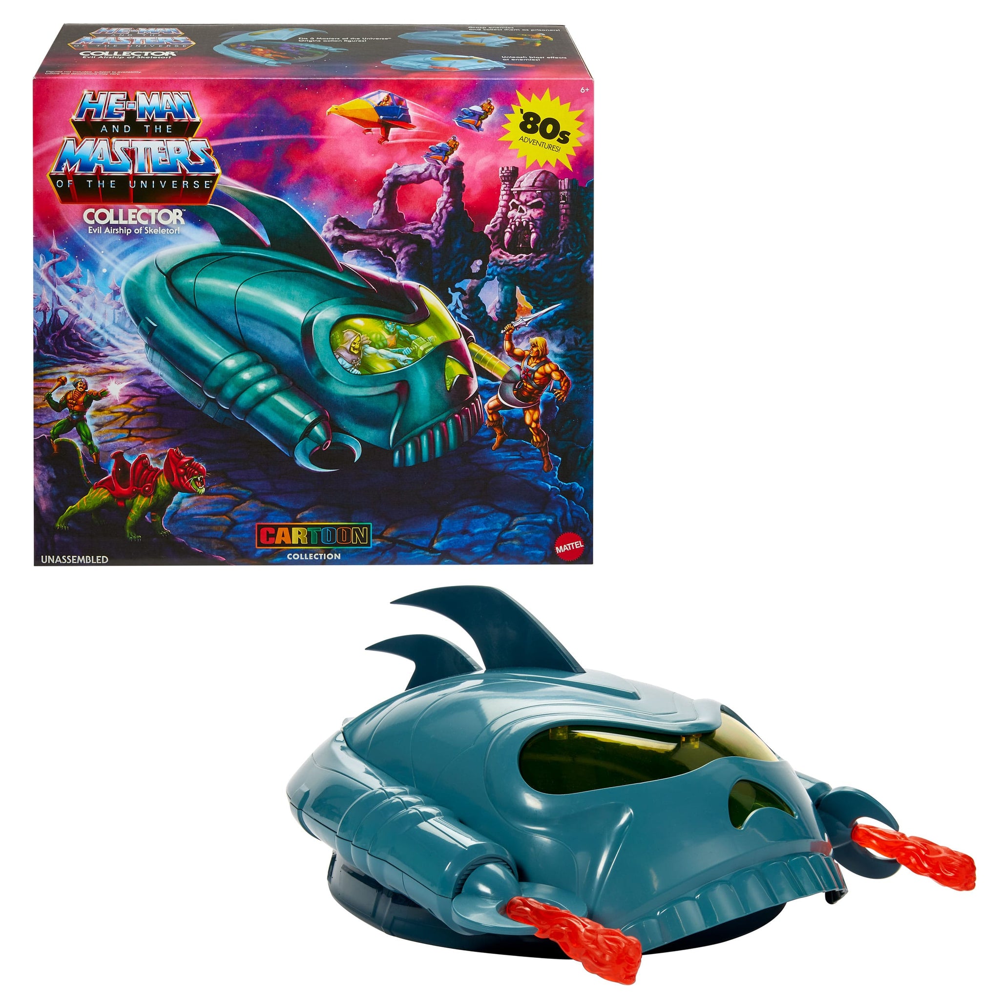 MASTERS OF THE UNIVERSE - ORIGINS - CARTOON COLLECTION - EVIL SHIP OF SKELETOR (EU-KARTE)