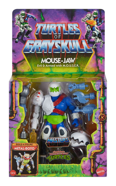 MOTU X TMNT - TURTLES OF GRAYSKULL - MOUSE-JAW (EU-KARTE)