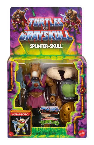 MOTU X TMNT - TURTLES OF GRAYSKULL - SPLINTER-SKULL DELUXE (EU-KARTE)