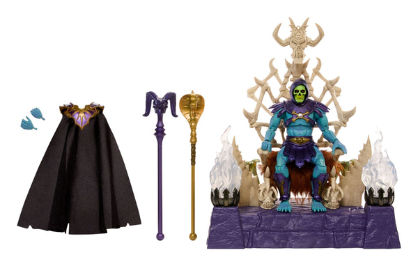 MASTERS OF THE UNIVERSE - MASTERVERSE - NEW ETERNIA - SKELETOR & THRONE (EU-KARTE) PRE-ORDER 10.2024