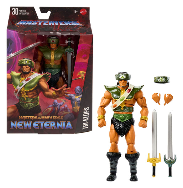 MASTERS OF THE UNIVERSE - MASTERVERSE - NEW ETERNIA - TRI-KLOPS (EU-KARTE)