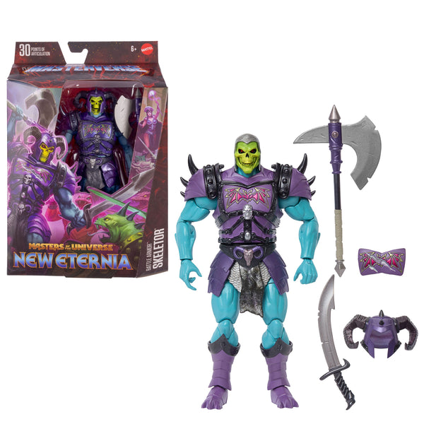 MASTERS OF THE UNIVERSE - MASTERVERSE - NEW ETERNIA - BATTLE ARMOR SKELETOR (EU-KARTE) PRE-ORDER 01.2025