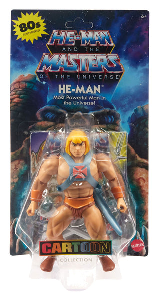 MASTERS OF THE UNIVERSE - ORIGINS - CARTOON COLLECTION - HE-MAN (EU-KARTE)