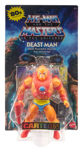 MASTERS OF THE UNIVERSE - ORIGINS - CARTOON COLLECTION - BEAST MAN (EU-KARTE)