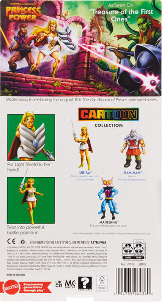 MASTERS OF THE UNIVERSE - ORIGINS - CARTOON COLLECTION - SHE-RA (EU-KARTE) PRE-ORDER 01.2025