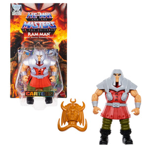 MASTERS OF THE UNIVERSE - ORIGINS - CARTOON COLLECTION - RAM MAN (EU-KARTE) PRE-ORDER 01.2025