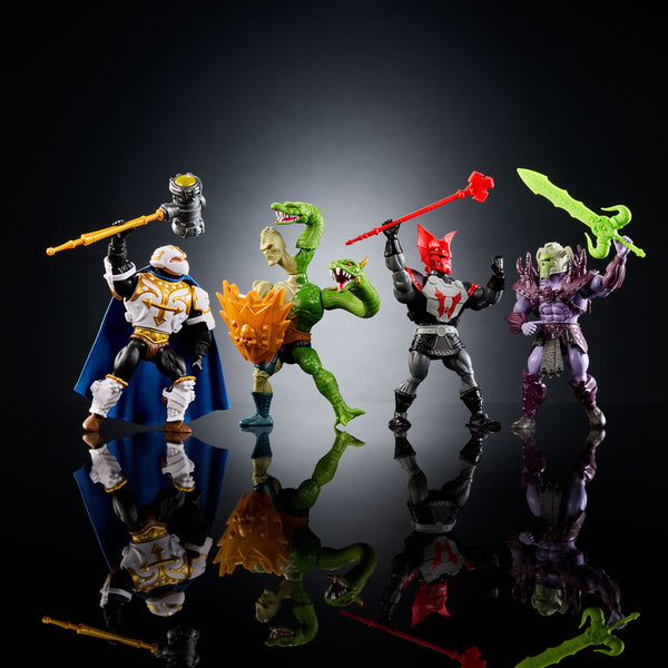 MASTERS OF THE UNIVERSE - ORIGINS - BATTLE FOR ETERNIA ACTION FIGURE 4-PACK (EU-KARTE) PRE-ORDER 06.2025