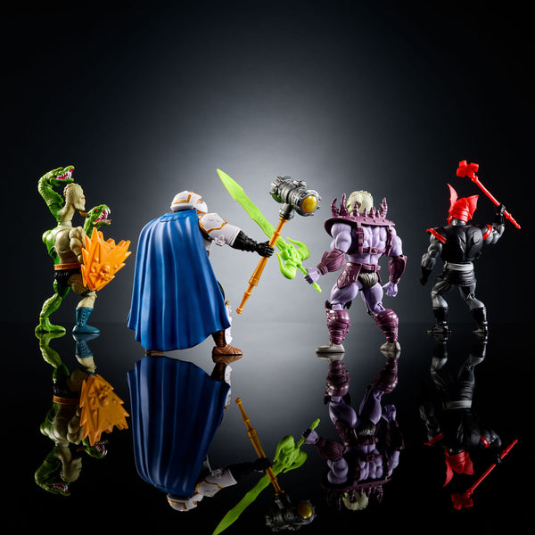 MASTERS OF THE UNIVERSE - ORIGINS - BATTLE FOR ETERNIA ACTION FIGURE 4-PACK (EU-KARTE) PRE-ORDER 06.2025