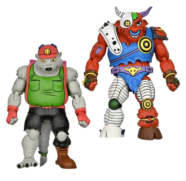 TEENAGE MUTANT NINJA TURTLE - HERO TURTLES 1987 - DIRTBAG & GROUNDCHUCK 2ER PACK