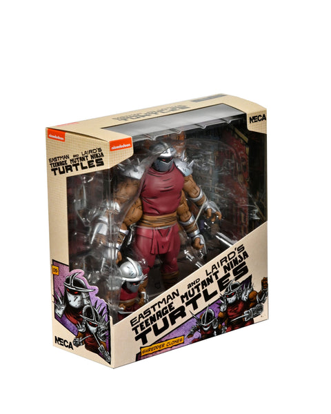 TEENAGE MUTANT NINJA TURTLE - MIRAGE COMICS - SHREDDER CLONE & MINI SHREDDER (DELUXE) 18CM