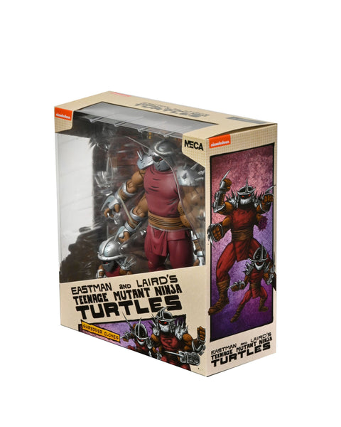 TEENAGE MUTANT NINJA TURTLE - MIRAGE COMICS - SHREDDER CLONE & MINI SHREDDER (DELUXE) 18CM