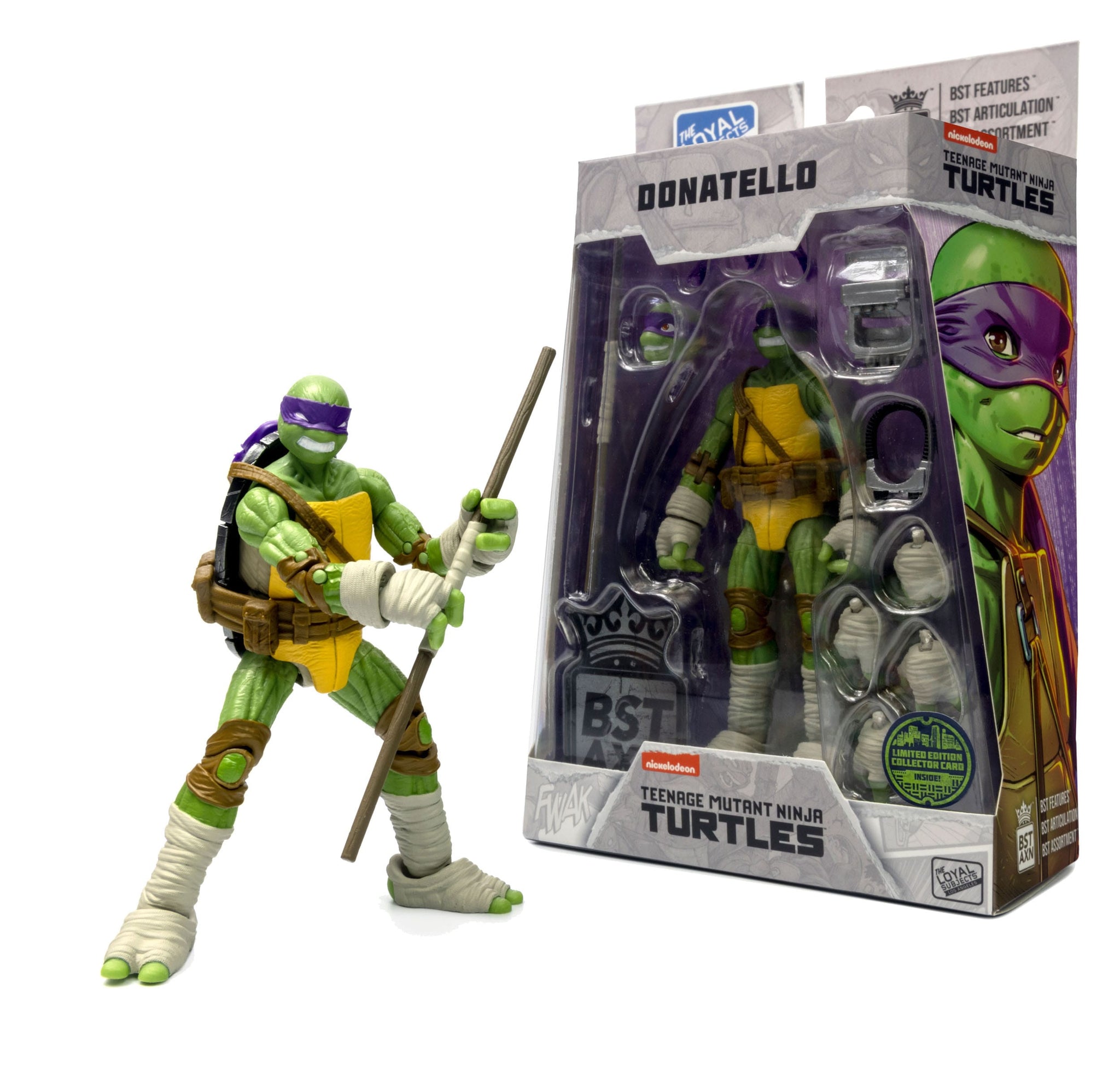 TEENAGE MUTANT NINJA TURTLE - BST AXN - DONATELLO (IDW COMICS) (13CM)