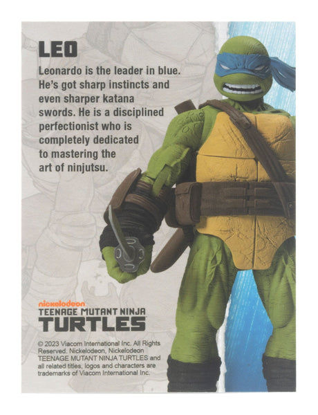 TEENAGE MUTANT NINJA TURTLE - BST AXN - LEONARDO (IDW COMICS) (13CM)