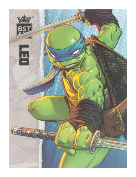 TEENAGE MUTANT NINJA TURTLE - BST AXN - LEONARDO (IDW COMICS) (13CM)