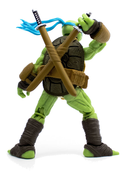 TEENAGE MUTANT NINJA TURTLE - BST AXN - LEONARDO (IDW COMICS) (13CM)