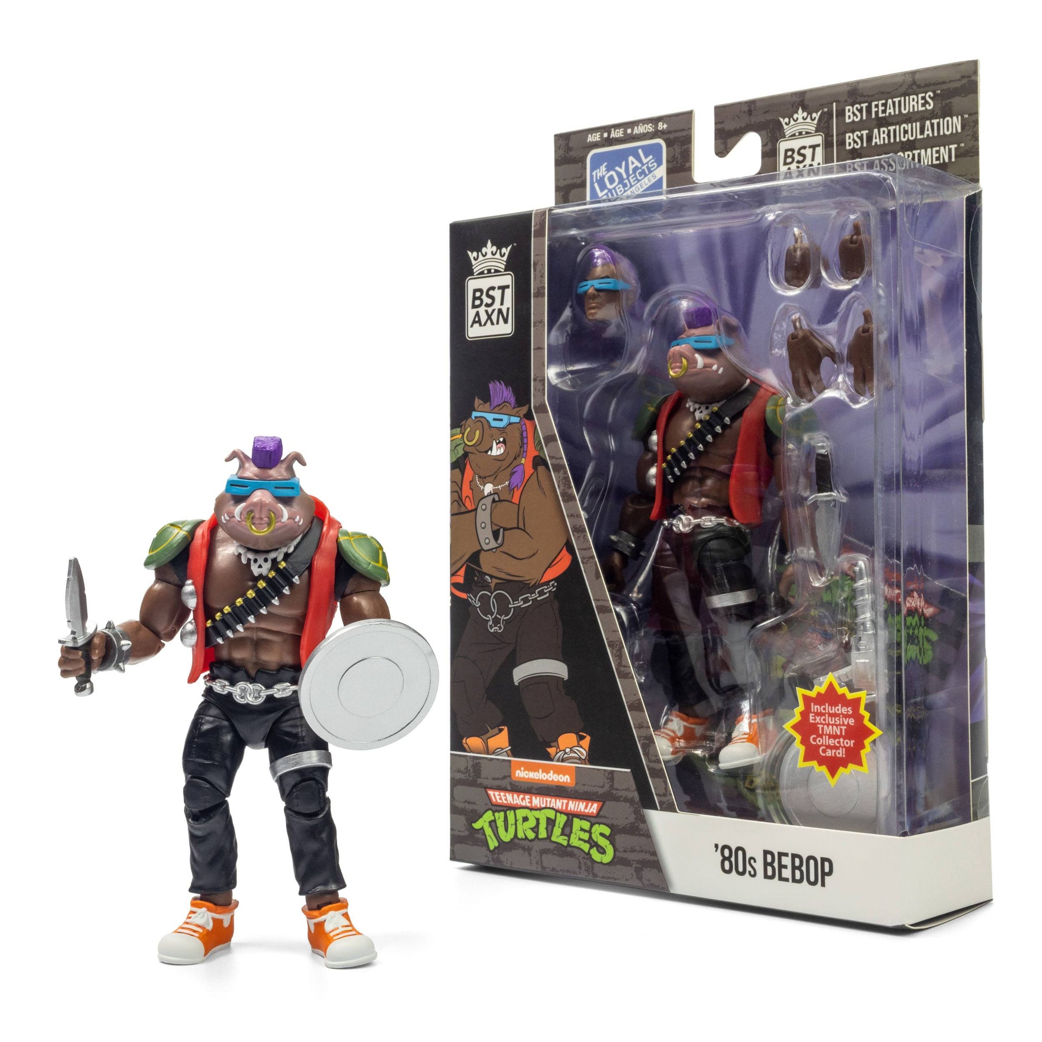 TEENAGE MUTANT NINJA TURTLE - BST AXN - '80 BEBOP (13CM)